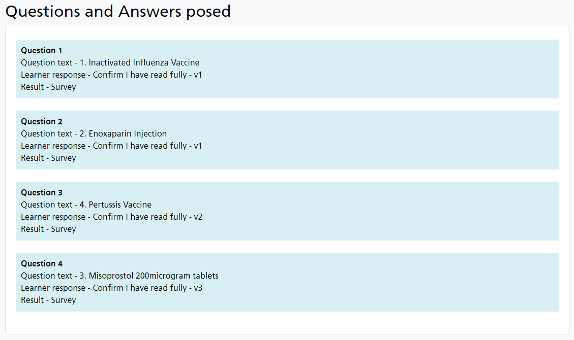 Survey Breakdown part b