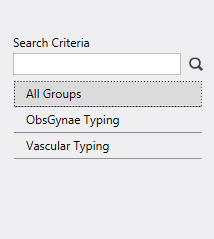 The Groups tab.