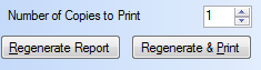 Select the Regenerate Report button